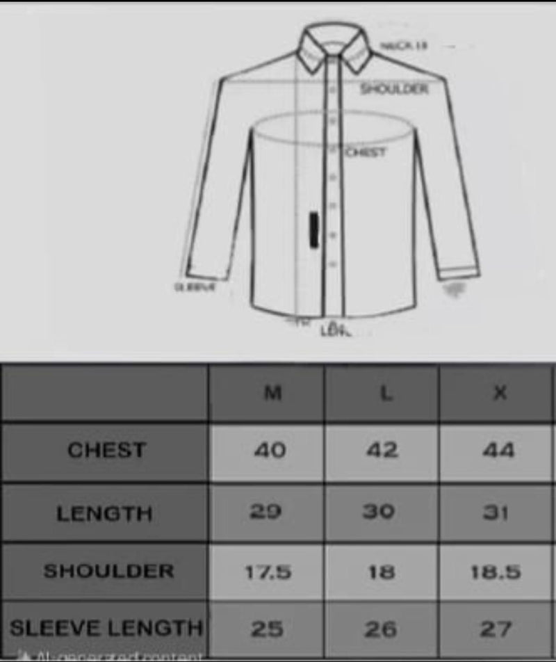 Men's Cotton Solid Full Sleeves Casual Shirt Pack of 3