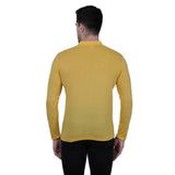 Cotton Blend Solid Full Sleeves T-Shirt